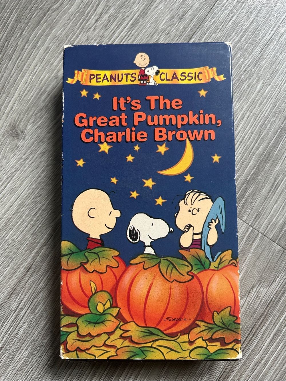 Vintage 90’s VHS Peanuts It’s The Great Pumpkin, Charlie Brown!